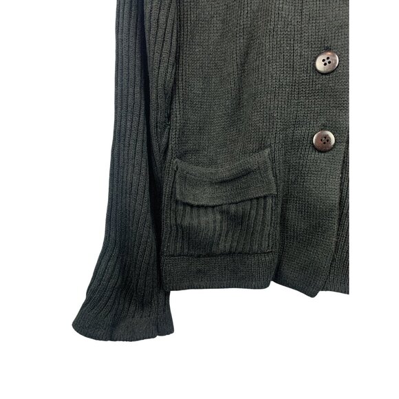 Women’s Vintage Ms. Doris Black Cardigan Sweater With Pockets Size S - Picture 4 of 5